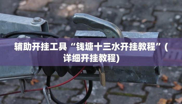 辅助开挂工具“钱塘十三水开挂教程”(详细开挂教程)