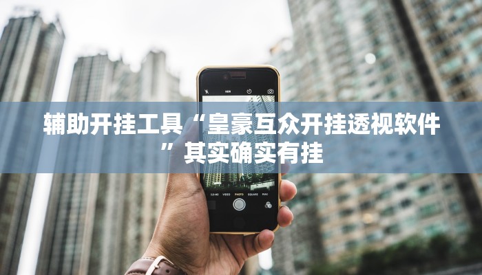 辅助开挂工具“皇豪互众开挂透视软件”其实确实有挂