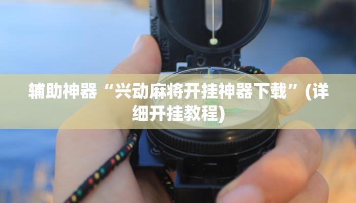 辅助神器“兴动麻将开挂神器下载”(详细开挂教程)
