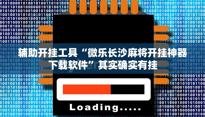 辅助开挂工具“微乐长沙麻将开挂神器下载软件”其实确实有挂