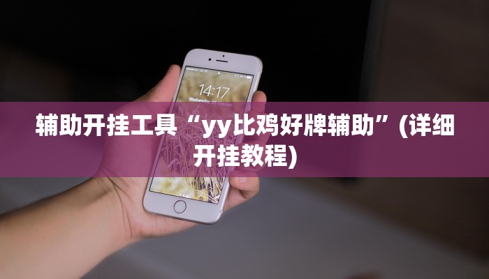 辅助开挂工具“yy比鸡好牌辅助”(详细开挂教程)