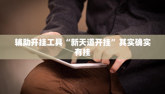 辅助开挂工具“新天道开挂”其实确实有挂