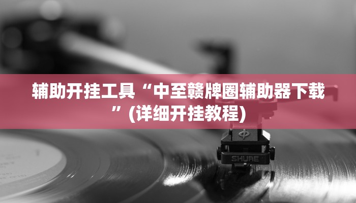 辅助开挂工具“中至赣牌圈辅助器下载”(详细开挂教程)