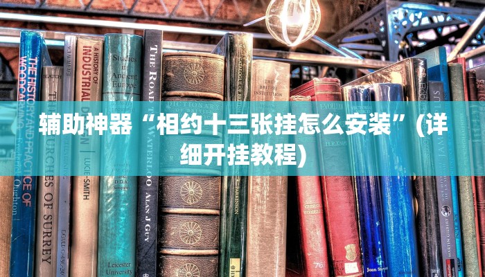 辅助神器“相约十三张挂怎么安装”(详细开挂教程)