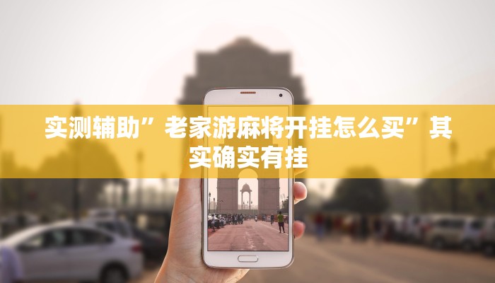 实测辅助”老家游麻将开挂怎么买”其实确实有挂