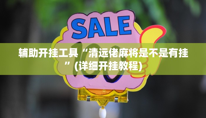 辅助开挂工具“清远佬麻将是不是有挂”(详细开挂教程)
