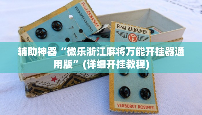 辅助神器“微乐浙江麻将万能开挂器通用版”(详细开挂教程)